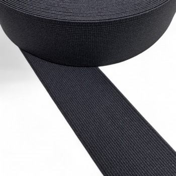 Flat Elastic Medium Intensity Synthetic Width 25 mm Color Khaki Thickness 2.0 mm