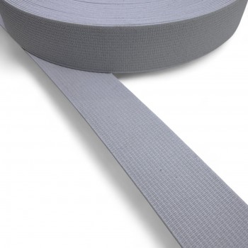 Flat Elastic Medium Intensity Synthetic Width 25 mm Color Khaki Thickness 2.0 mm
