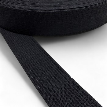 Flat Elastic Medium Intensity Synthetic Width 25 mm Color Khaki Thickness 2.0 mm