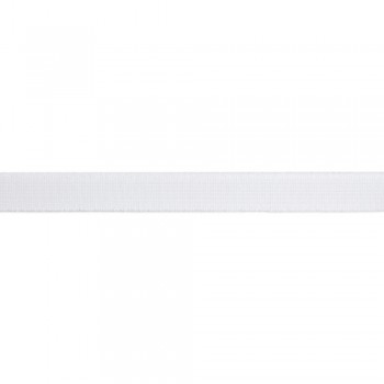  Elastic tape 15mm width in white color