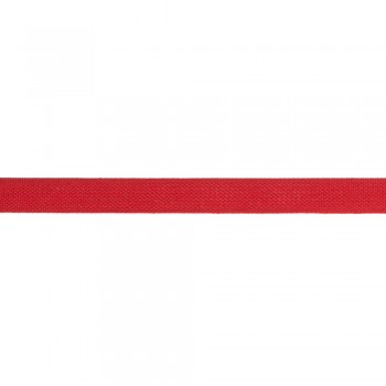 Trimming, webbing tape synthetic 12mm width in red color