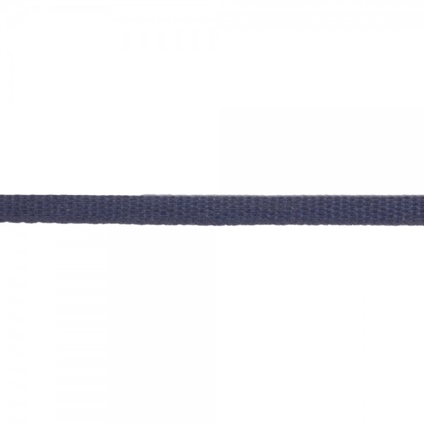 Trimming, webbing tape synthetic 5mm width in Dark Blue color