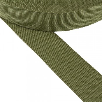 Polyamide harness, webbing tape in 50mm width and Khaki Color
