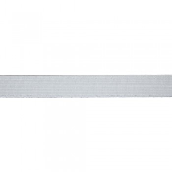  Elastic tape 25mm width in white color