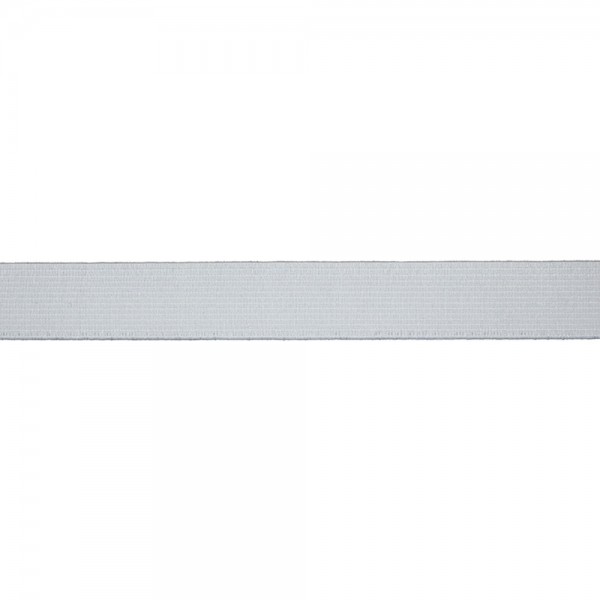  Elastic tape 25mm width in white color